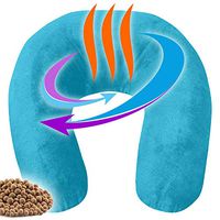 Heating Pad for Neck and Shoulders Warmer Microwavable Moist Heat Portable Wrap for Pain Relief from General Soreness Arthritis Joint Muscle and Nerve Strain by ComfortCloud