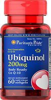 Puritans Pride Ubiquinol Softgels, 200 Mg, 60 Count