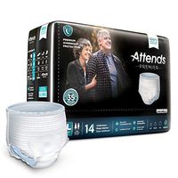 Attends Premier Adult Underwear Pull On X-Large Disposable Heavy Absorbency, ALI-UW40 - Case of 56