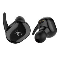 Fulemay Bluetooth Earbuds Wireless Headphones Bluetooth Headset with Portable Charge Case Working 36H Small True Wireless Design for Sport and Music Life (X26T50+Black)
