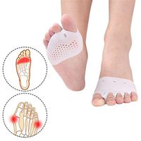 6Feeki Gel Toe Separators Toe Stretchers Used for Relaxing Toes Bunion Relief Hammer for Men and Women - Great Choice for Fighting Bunions