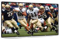 Portable Projection Screen by Green Gold Tech - Compatible with Front or Rear projectors - Indoor and Outdoor use - Foldable Movie Theater