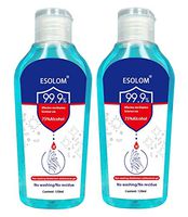 120ML (4.9 OZ) Hand Sànítízer Gel Travel Size,Disinfectant Liquid Hand Soap Portable,Disposable No-Wash Hand Cleaner for Home or Outdoor - 2 Pack