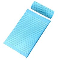 Ting room Acupressure Massager Cushion Massage Mat Relaxation Relieve Back Body Pain Spike Mat Acupuncture Massage Yoga Mat with Pillow,as picture11