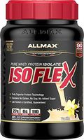 ALLMAX Nutrition - ISOFLEX - 100% Ultra-Pure Whey Protein Isolate - Vanilla - 2 Pound