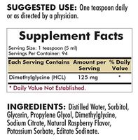 Kirkman DMG (Dimethylglycine) Liquid || 480 ml/16 oz Liquid || Free of Common allergens || Gluten/Casein Free || Tested for More Than 950 Environmental contaminants