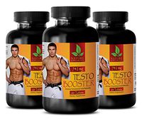 Natural Male Performance Pills - Testosterone Booster 742Mg - Testosterone Natural Booster - 3 Bottles 180 Tablets