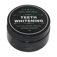 MicroHealthOne Natural Activated Charcoal Organic Teeth Whitener Powder, 5 Count