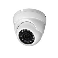 R-Tech 1080p 4-in-1 AHD/CVI/TVI/Analog Outdoor Dome Security Camera SMD High-Intensity IR LEDs for Night Vision - 2.8mm Fixed Lens (White)