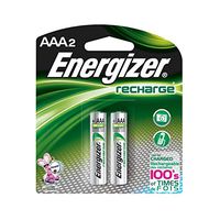 Energizer NiMH AAA 1.2 Volt Rechargeable Batteries NH35BP-2 2 pk - Case of: 1; Each Pack Qty: 2; Total Items Qty: 2