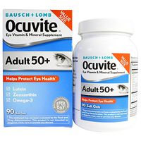 Bausch & Lomb Ocuvite, Eye Vitamin & Mineral Supplement, Adult 50+, 90 Soft Gels - 2pc