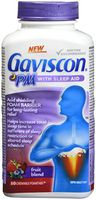 Gaviscon PM with Sleep Aid, Fruit Blend - 50 chewable foamtabs