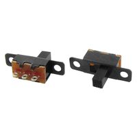 uxcell a12013100ux0075 High Knob 3 Pin 2 Position 1P2T SPDT Panel Slide Switch, 0.5 Amp, 50V DC, 50 Piece, 6 mm