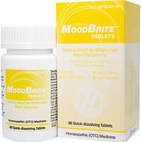 HelloLife MoodBrite Tablets - Natural Homeopathic for Relief of Depressive Moods