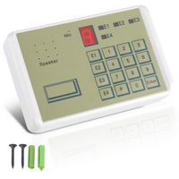 Bewinner Telephone Voice Dialer, Wired Telephone Voice Auto-dialer Burglar Security House Alarm System for Home Office Security, Telephone Dialer Alarm Dialer Put All-Round Automatic Dial-up Help