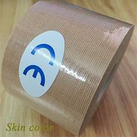 Chompunut Kinesio Taping Athletic Kinesiology Sport Taping Strapping Good Quality Football Knee Muscle Kinesio taping Strapping (Skin Color)