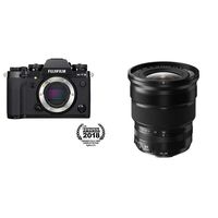 Fujifilm X-T3 Mirrorless Digital Camera (Body Only) - Black + Fujinon XF10-24mmF4 R OIS