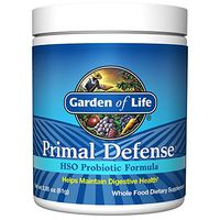 Garden of Life Whole Food Probiotic Supplement - Primal Defense HSO Probiotic Dietary Supplement for Digestive and Gut Health, 2.85oz (81g) Vegetarian Powder