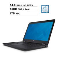 2019 Premium Dell Latitude E7450 Ultrabook 14 Inch Business Laptop (Intel Dual Core i7-5600U up to 3.2GHz, 16GB DDR3 RAM, 1TB HDD, Intel HD 5500, WiFi, HDMI, Windows 10 Pro) (Renewed)