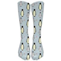 TOP YAZU Women & Men Penguin Baby Cartoon Print Stocking Socks Athletic Sock Long Sock All Sport Holiday One Size