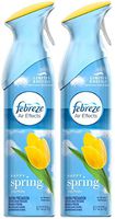 Febreze Air Effects Air Freshener Spray - Limited Edition Happy Spring - Juicy Petals - Net Wt. 9.7 OZ (275 g) Per Can - Pack of