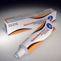 Hydrocortisone Cream, 1%, .9 Gram Foil Packet Box/144