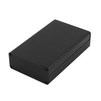 uxcell 83 x 50 x 21mm Multi-Purpose Electronic Extruded Aluminum Enclosure Case Black