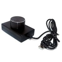 WINGONEER Lossless USB Volume Control Knob Computer Speaker Audio Volume Controller Adjuster with One Key Mute Function Support Win7 Win8 Win10 WinXP Mac Vista Android