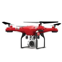 Nacome New X52 2.4G WiFi FPV Live Helicopter RC with Altitude Hold HD Camera 0.3MP HD Camera (Red)