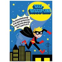 Creative Teaching Press Poster Self-Discipline Superhero Inspire U Poster (7281)