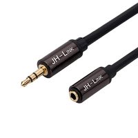 Headphone Extension Cable, 3.5mm Male to Female Stereo Audio Cable -25 Ft for Car/Auto Stereo Speakers/Earphones/ MP3 Player, JH-Link Extension Cable.