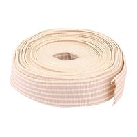 uxcell Polyester Stripe Print Birthday Cake Box Gift Decor Wrap Ribbon 10 Yards Champagne Color
