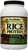 Nutribiotic Rice Protein, Chocolate, 3 Pounds