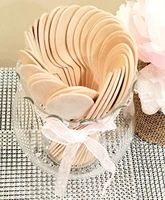 Disposable Wooden Spoons - 100 PC Made up of Birch wood 100% compostable 6.3'' length by Earth-Origins