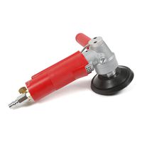 LianDu 4" Pneumatic Air Wet Stone Polisher Grinder Water Jet Pneumatic Grinder Sander for Granite Marble Concrete Polighing