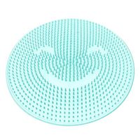 Thethan Foot Massage Mat Silicone Bath Massage Cushion Brush Anti-Slip for Lazy Wash Feet Clean Dead Skin Bathroom