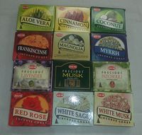 Hem 12 Assorted Boxes of Incense Cones, 12 X 10 (120 total)
