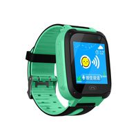 Zowam Kids Smartwatch GPS Tracker Gadget - Children Waterpoof Smart Watches with 1.4'' Touch Screen 12 HRS Anti-Lost SOS Phone Call Talkie Walkie Pedometer Fitness Sports Band for Boys Girls Age 4-12