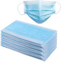 10 Pcs Disposable Filter Masks 3 Ply Earloop Breathability Comfort Beauty Medical Dust Masks in Stock (10 Pcs Masks(Blue))