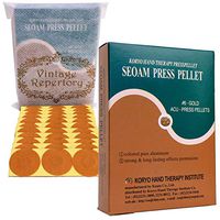 Korean Koryo Hand Therapy - KHT Seoam Seoambong Press Pellet #6-Gold (1)