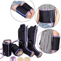 Thigh And Calf Massager With Knee Heating, Foot And Calf Massage With Handheld Controller, Leg Air Massager For Circulation Sequential Compression Wraps, Massage Boots Machine, Foot Massager Leg Wraps