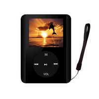 MP3 Player, Dyzeryk MP3 Music Player HiFi Sound, 8GB Portable Digital Player with FM Radio/Voice Recorder/Photo Viewer/Text Reading, 80 Hours Playback, Supports up to 64GB (Black)