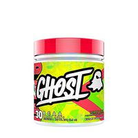 GHOST BCAA Amino Acids 30 Servings Supplement (Lemon Lime, 1 Container)