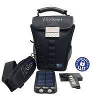 FlexSafe+ by AquaVault - The Ultimate Portable Safe - Ultra Slash Resistant, Includes Motion Alarm & Solar Charger. Tons of Features