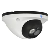 LineMak Mini IR Dome Camera, 1/3" Sony CCD Sensor, 700TVL, 3.6mm Lens, 1 LED Array, 82ft IR Night Vision, for DVR or Surveillance Systems.