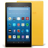 Fire HD 8 Tablet with Alexa, 8" HD Display, 16 GB, Canary Yellow - with Special Offers (Previous Generation - 7th)