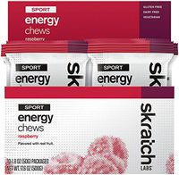 SKRATCH LABS Raspberry Sport Energy Chews 10 Count, 1.8 OZ