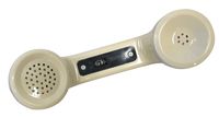 Modular Amplified Receiver Handset Without Cord, Provides Improved Telephone Reception For The Hearing Impaired, Ash
