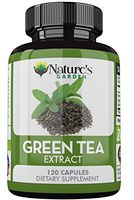 Nature's Garden Green Tea Extract Supplement - EGCG for Healthy Weight Loss - Increase Metabolism - Promotes Healthy Heart - Antioxidant - Natural Caffeine - Non GMO - 500mg