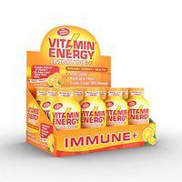 Vitamin Energy Shots – Energy Lasts up to 7+ Hours*, Supports Immune Health*, Great Tasting Tango Orange, Keto Friendly 0 Sugar / 0 Carbs (12 Pack)
